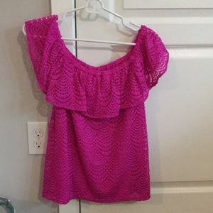 Lilly Pulitzer La Fortuna Lace Top